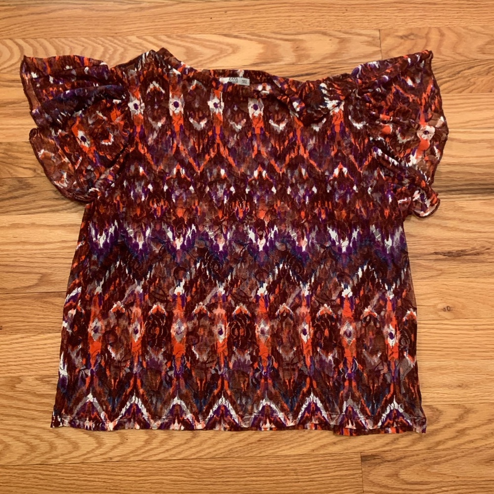 Zara Sheer Top